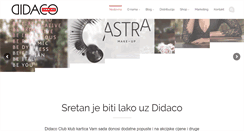Desktop Screenshot of didaco.ba