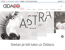 Tablet Screenshot of didaco.ba